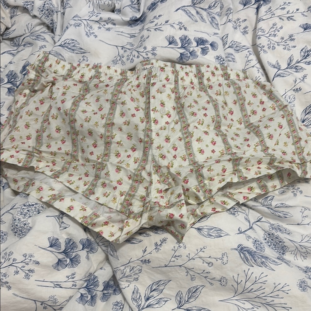 Floral Print Brandy Shorts